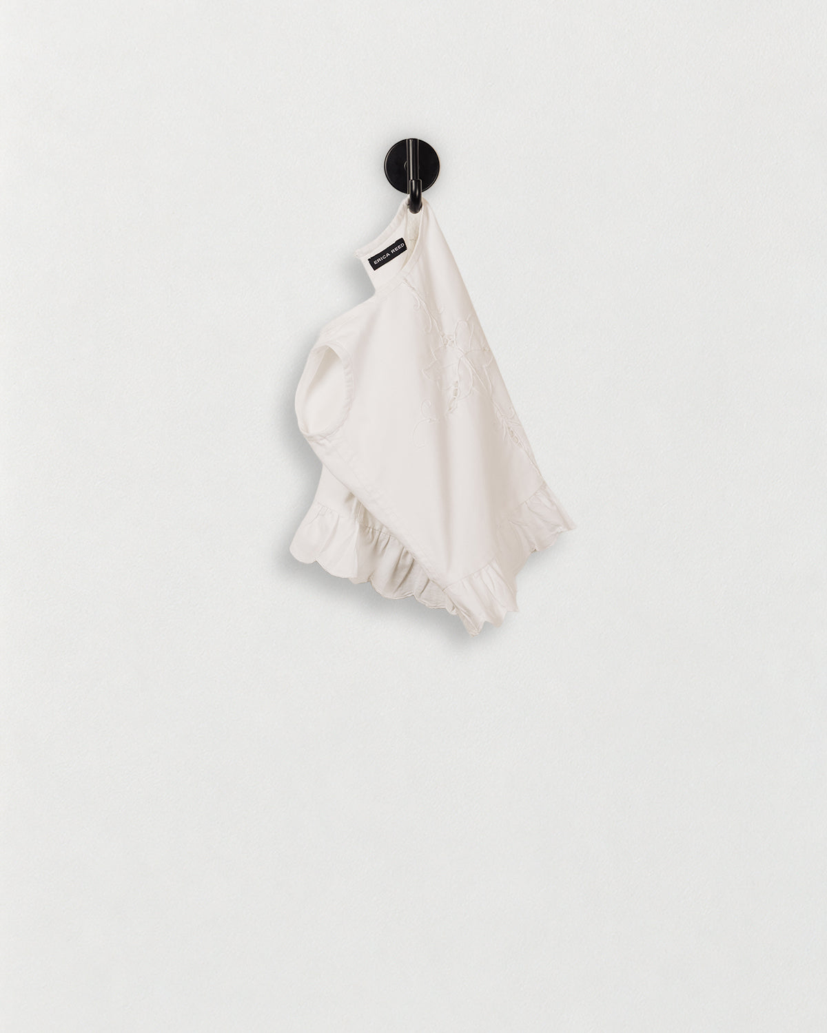 Simple Tank with Ruffle — styled view