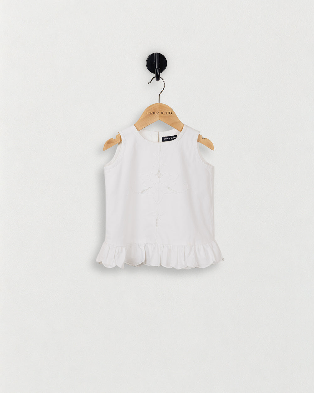Simple Tank with Ruffle — front view