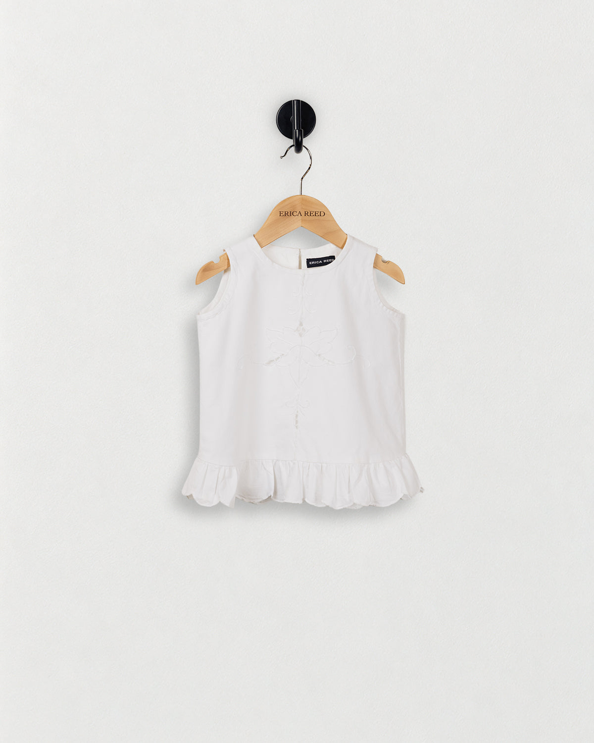 Simple Tank with Ruffle — front view