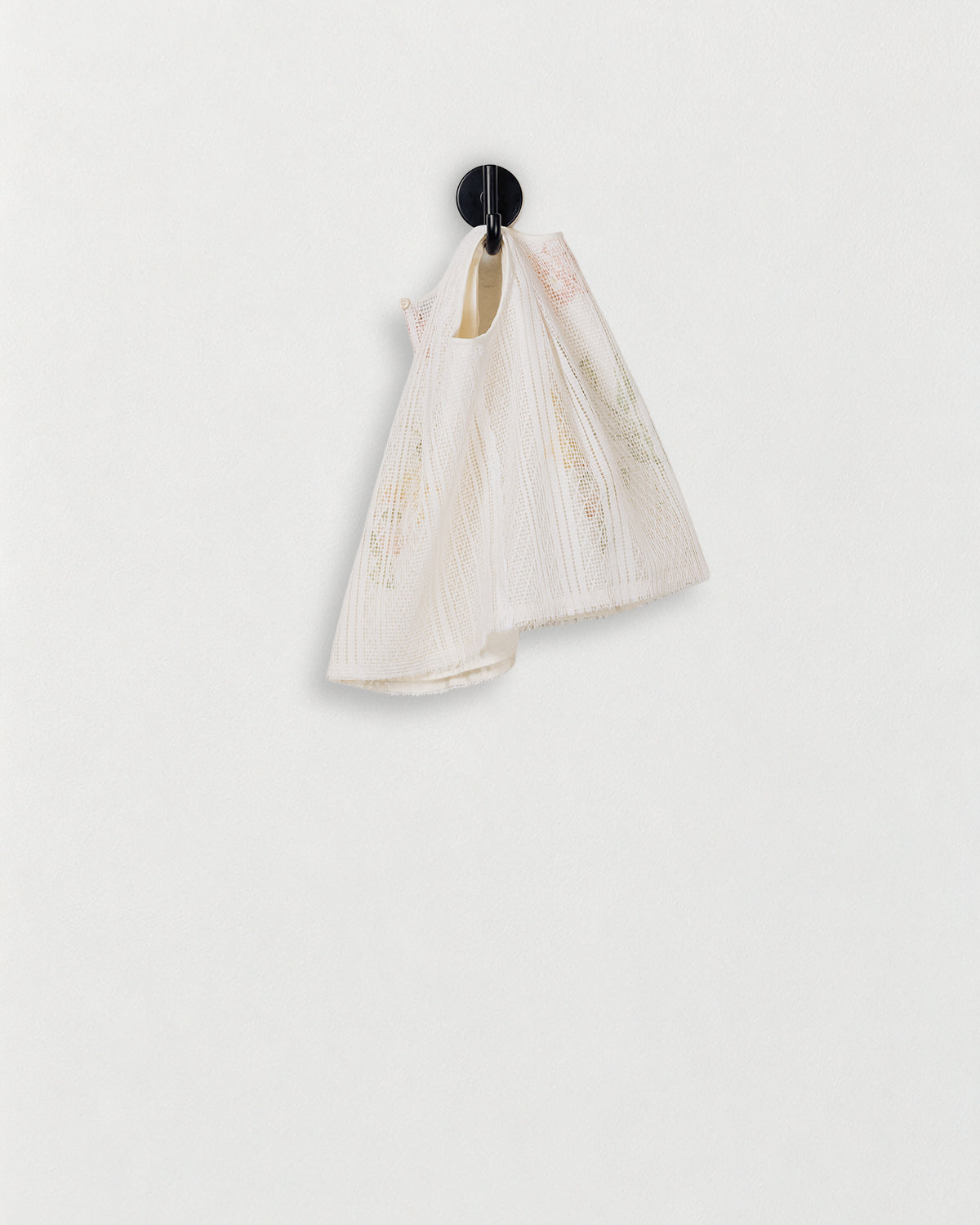Simple Tank with Pleated Shoulder — styled view
