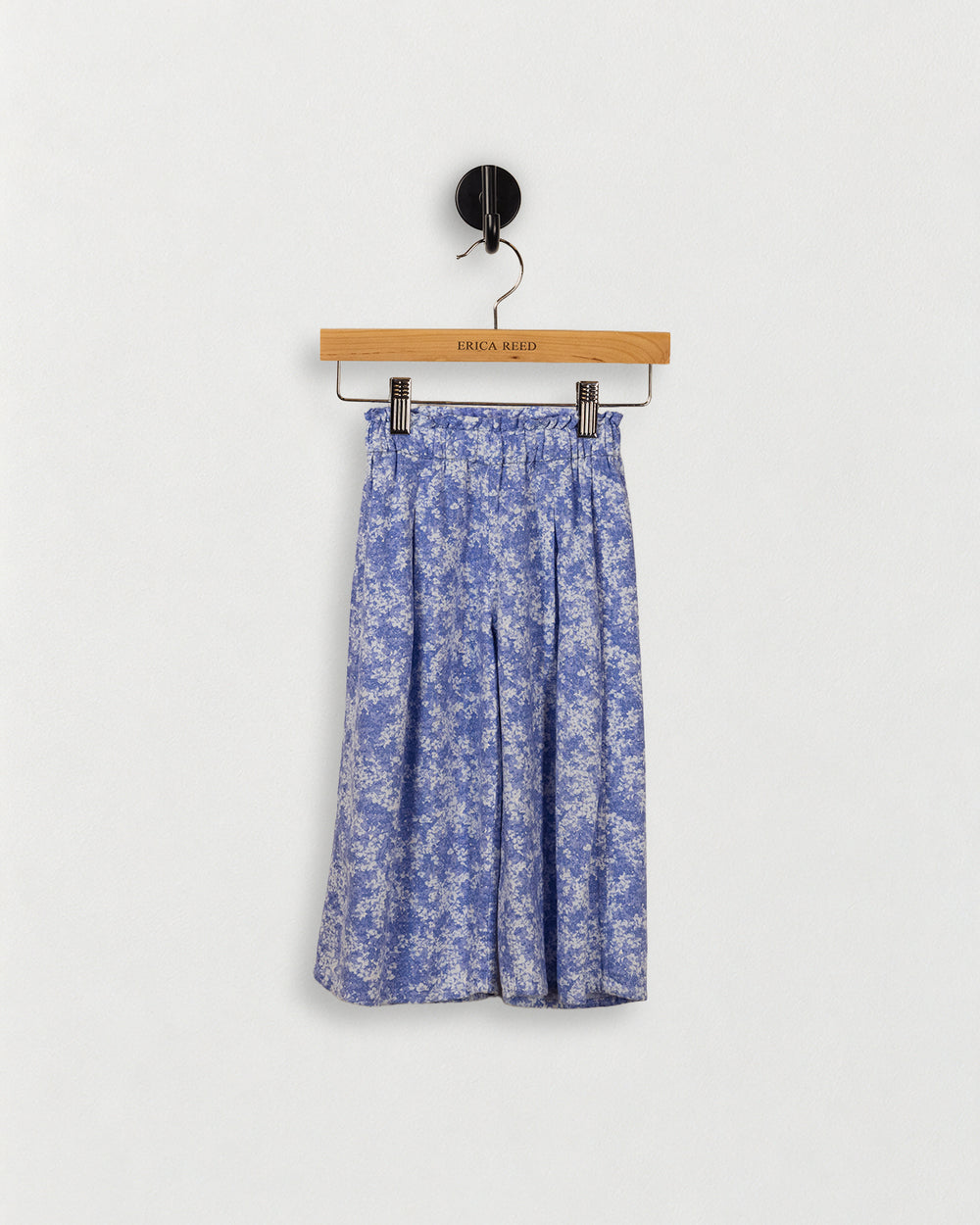 Simple Pant with front and back pleats — front view