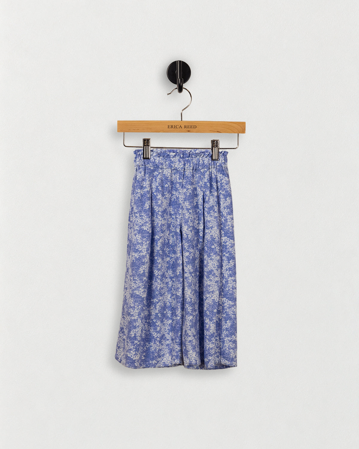 Simple Pant with front and back pleats — front view