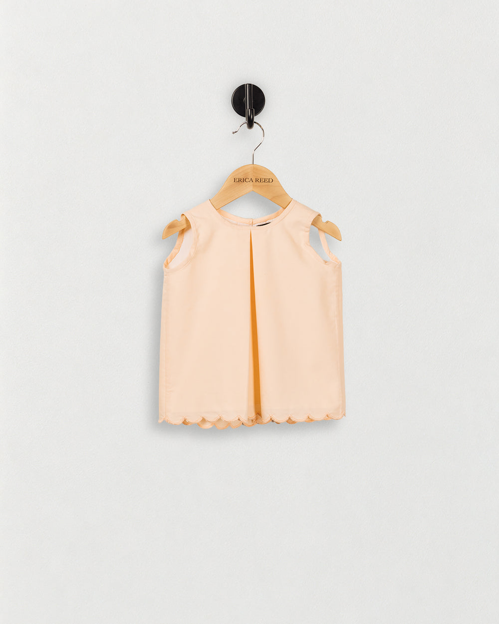 Simple Tank with front and back pleat — front view