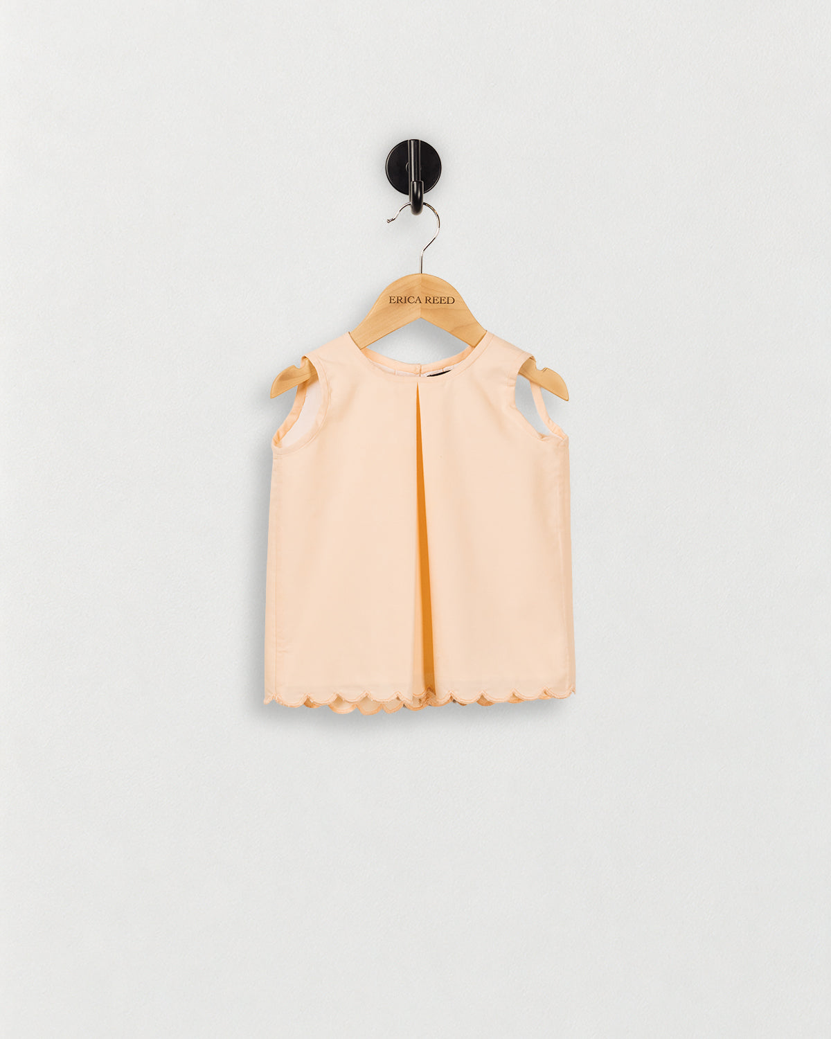 Simple Tank with front and back pleat — front view