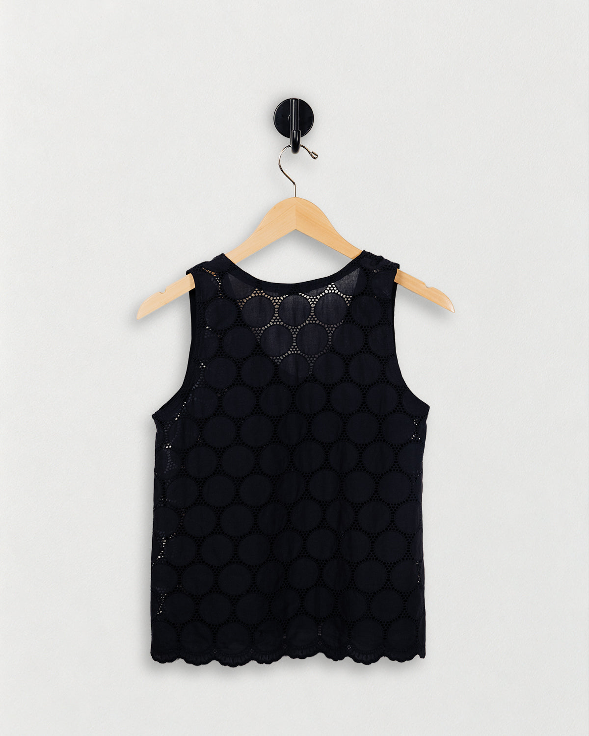 Drop Neck Classic Shell — back view