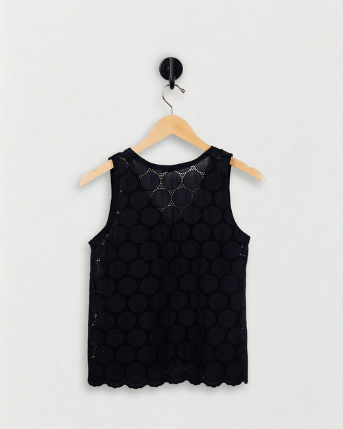 Drop Neck Classic Shell — back view