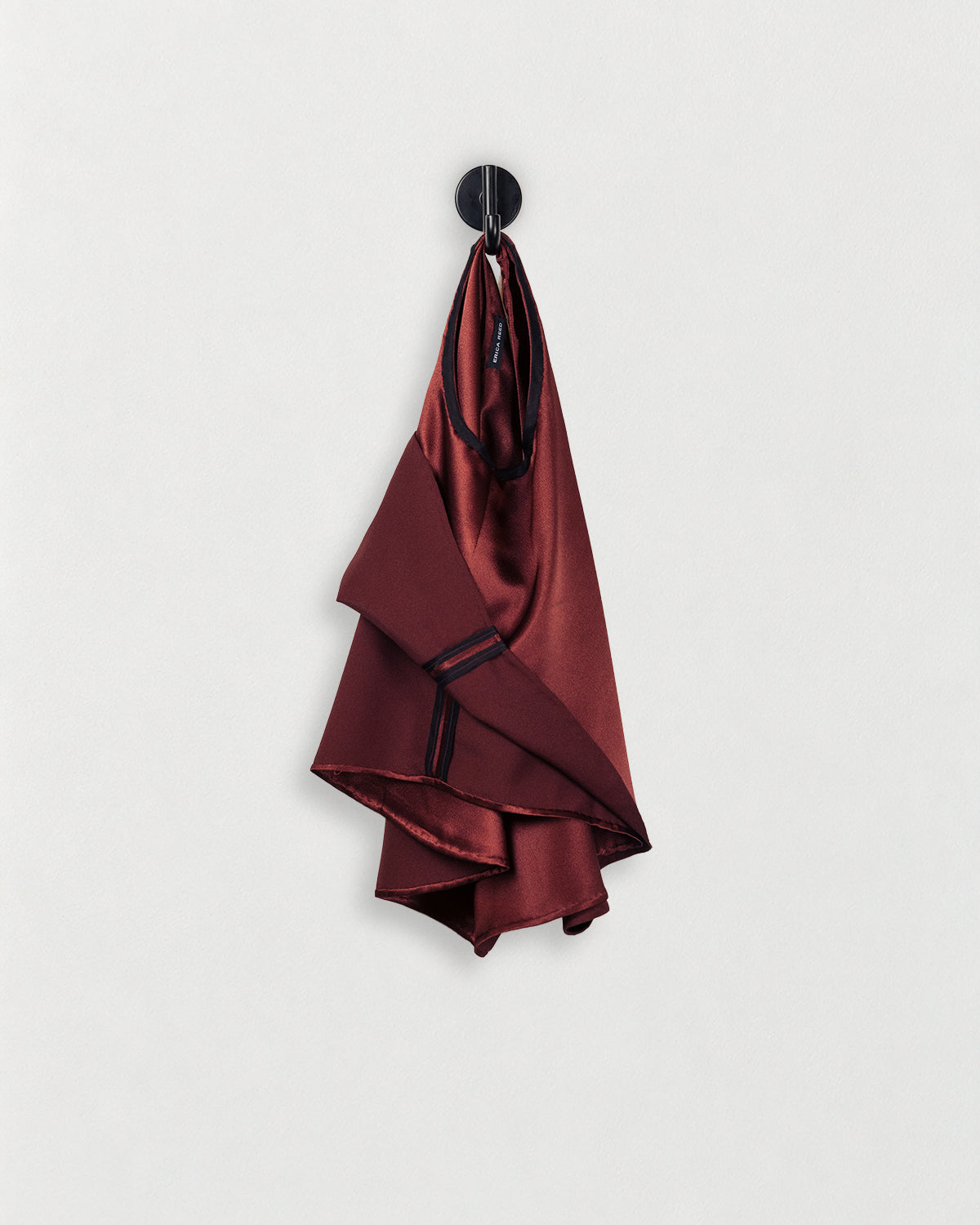 Relaxed drop neck shell — styled view